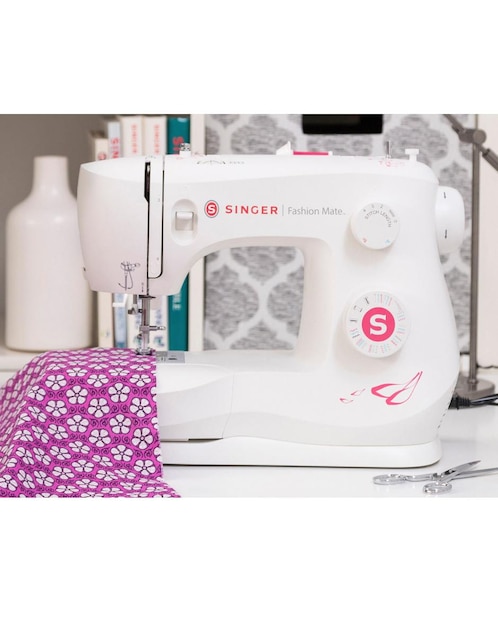 Máquina de coser Singer Fashion Mate 3333 Blanca 6