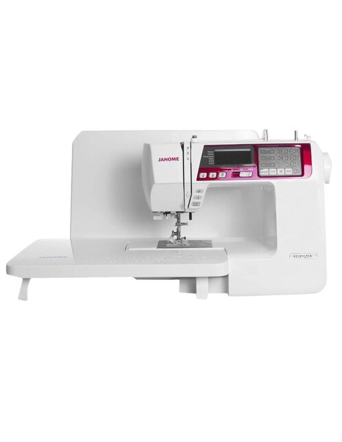 Máquina de coser digital Janome blanca