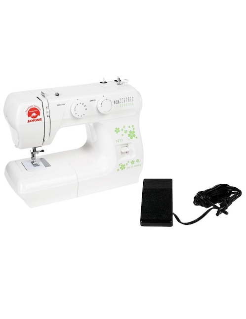 Máquina de coser Janome 2212 LED Blanca