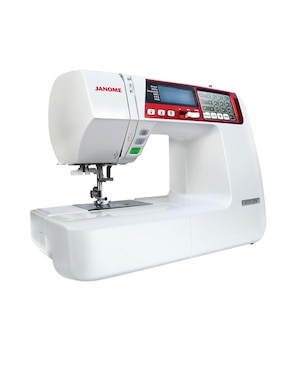 Máquina de coser digital Janome blanca