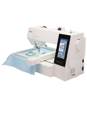 Máquina bordadora digital Janome MC500E Blanca