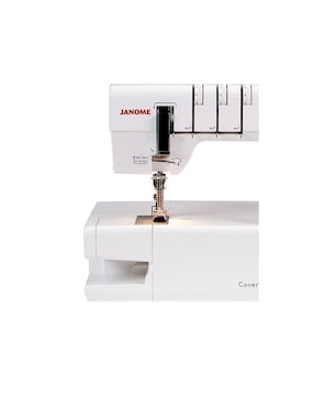 Máquina de coser Janome blanca