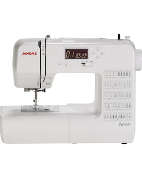 Máquina De Coser Digital Janome DC1050 Blanca