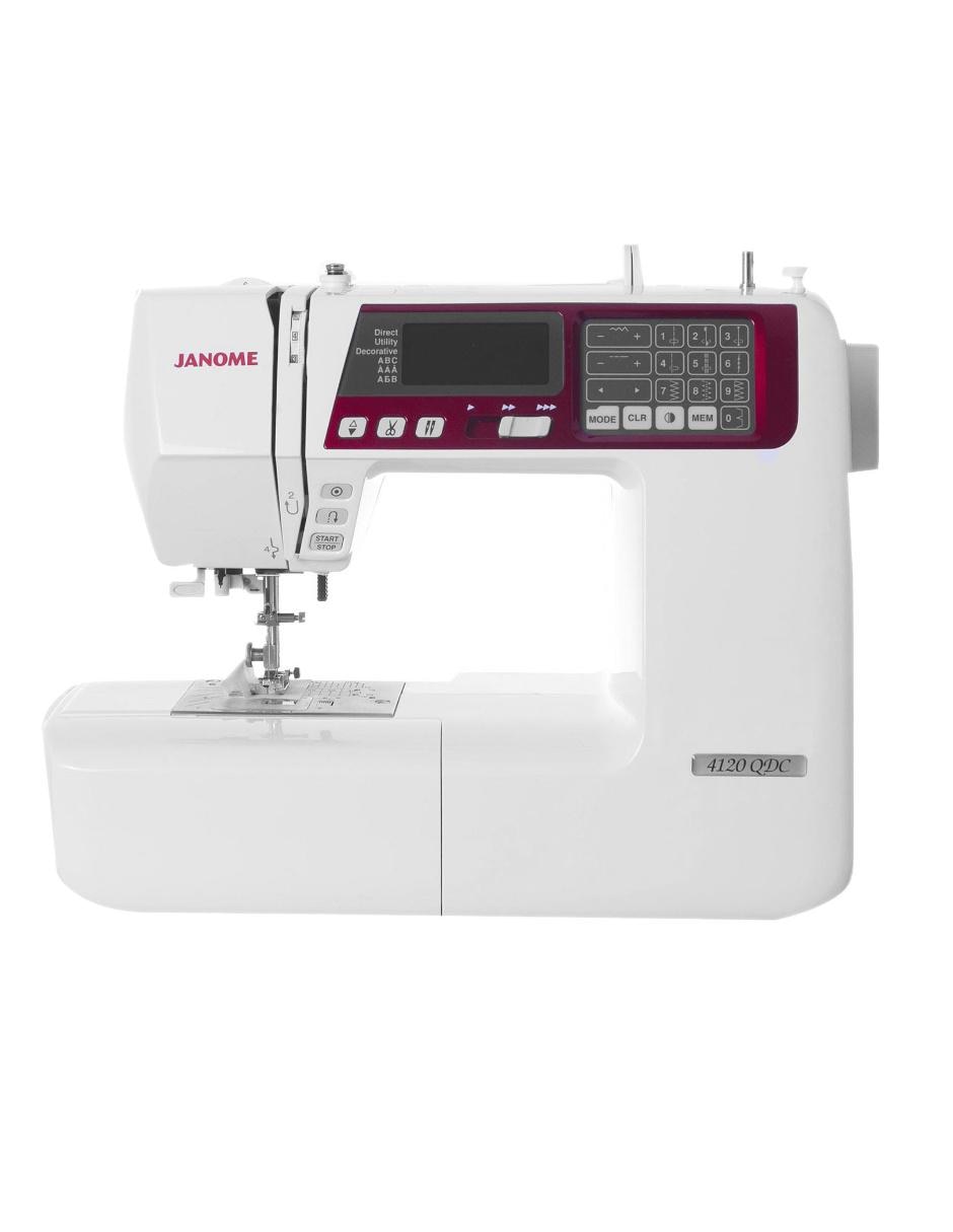 Máquina de coser digital blanca 2