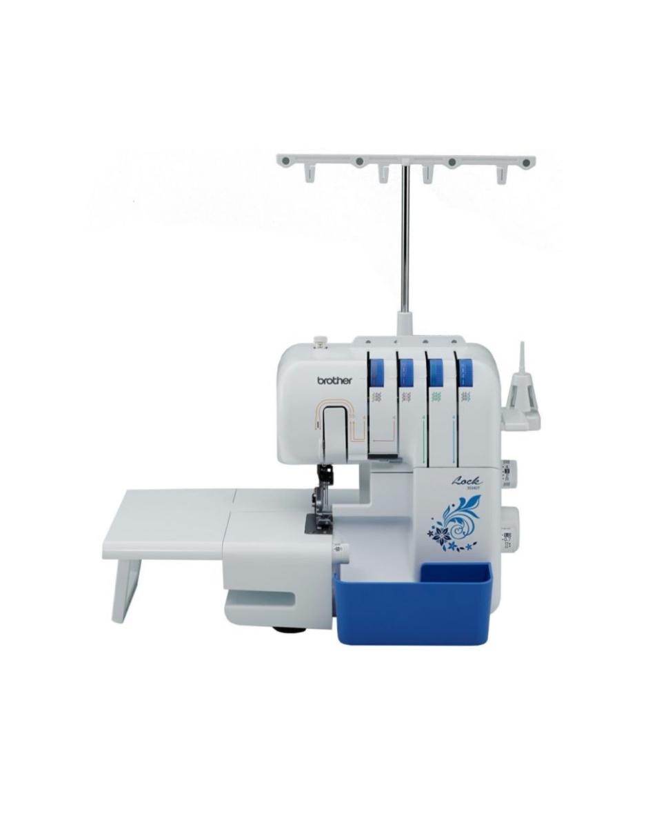 Máquina de coser Overlock Blanca