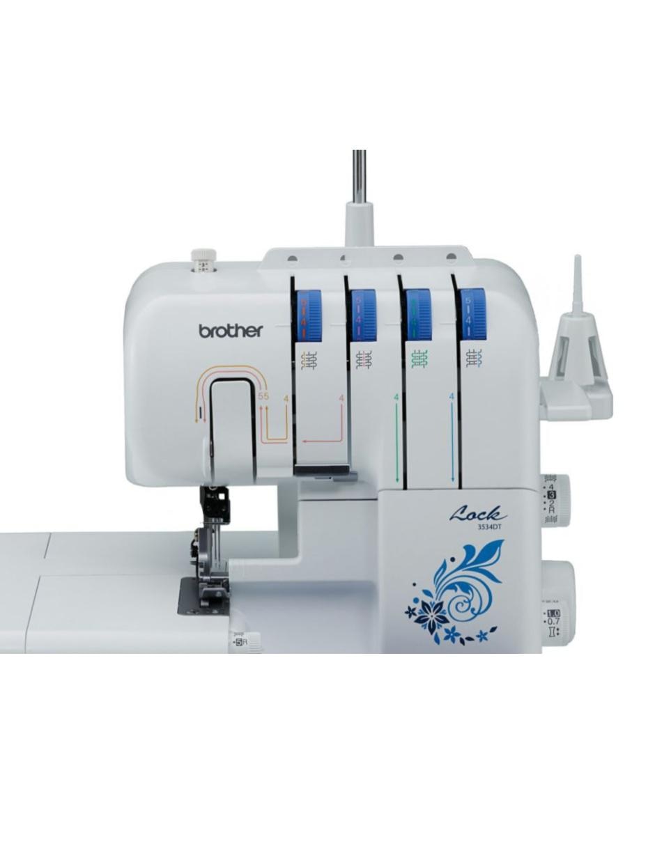 Máquina de coser Overlock Blanca 3