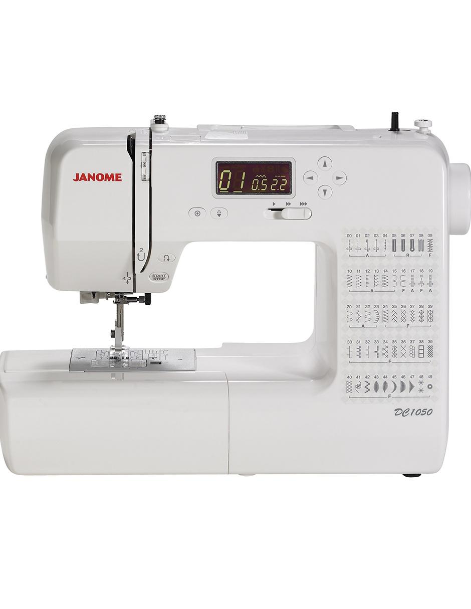 Stratford on Avon verdad Ninguna Máquina de coser digital Janome DC1050 blanca | Liverpool.com.mx